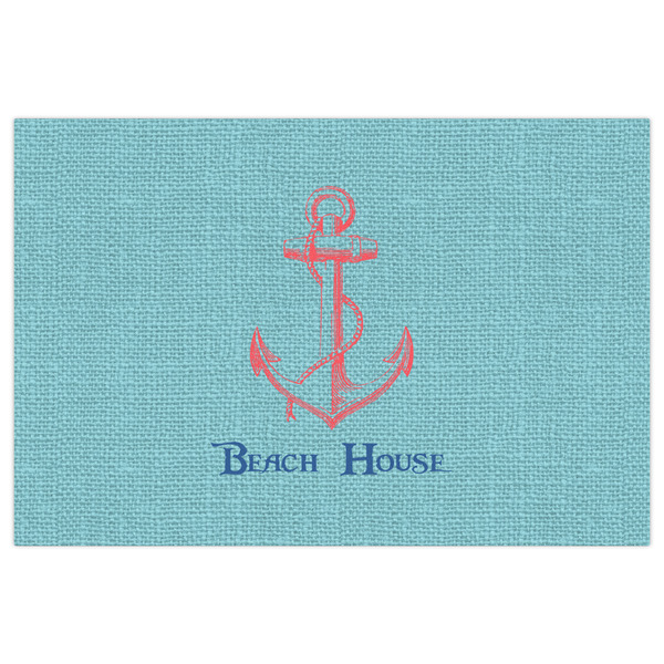 Chic Beach House Indoor / Outdoor Rug - 2'x3' - Front Flat