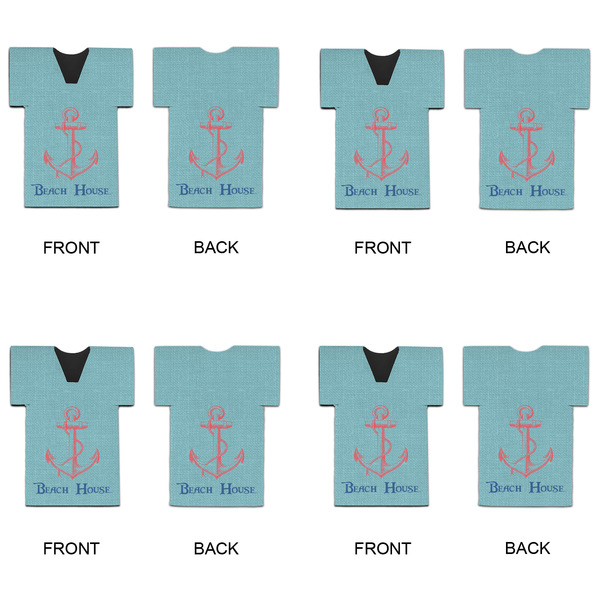 Chic Beach House Jersey Bottle Cooler - Set of 4 - APPROVAL