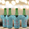 Chic Beach House Jersey Bottle Cooler - Set of 4 - LIFESTYLE