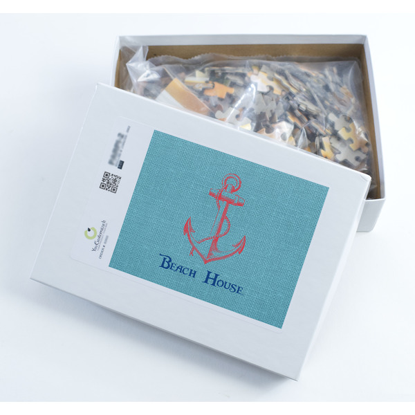 Chic Beach House Jigsaw Puzzle 252 Piece - Box