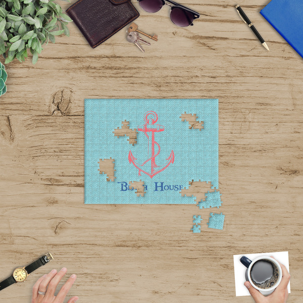 Chic Beach House Jigsaw Puzzle 252 Piece - In Context