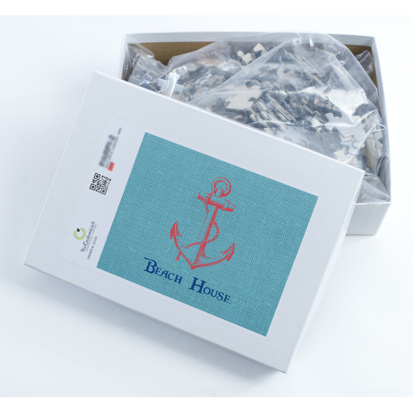 Chic Beach House Jigsaw Puzzle 500 Piece - Box