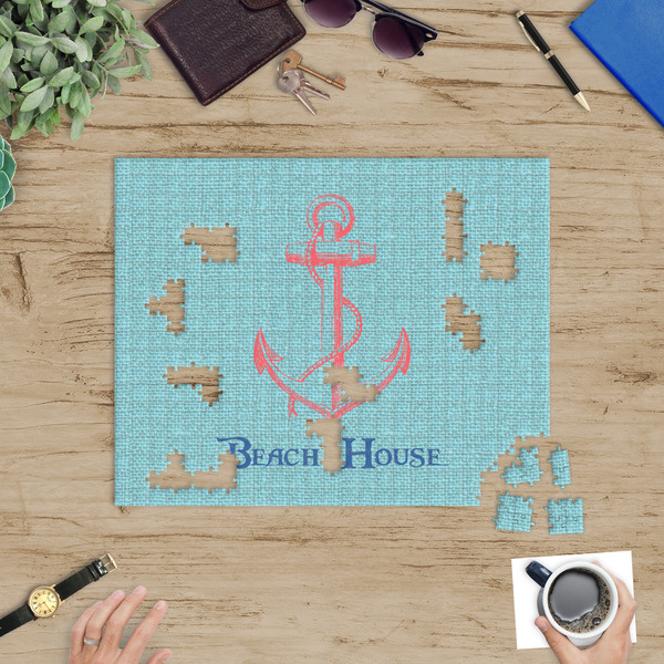 Chic Beach House Jigsaw Puzzle 500 Piece - In Context