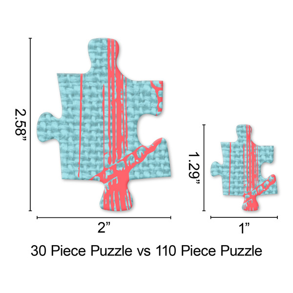 Chic Beach House Jigsaw Puzzle - Piece Comparison