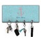 Chic Beach House Key Hanger w/ 4 Hooks & Keys