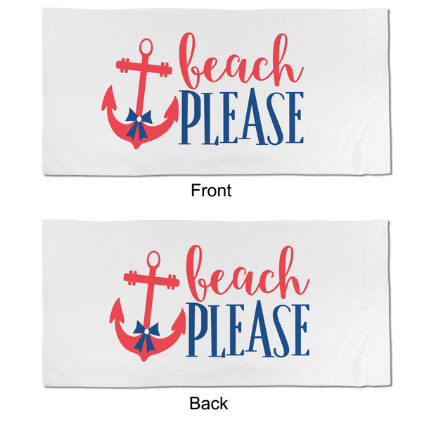 Chic Beach House King Pillow Case - APPROVAL (partial print)