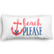 Chic Beach House King Pillow Case - FRONT (partial print)