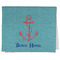 Chic Beach House Kitchen Towel - Poly Cotton - Folded Half