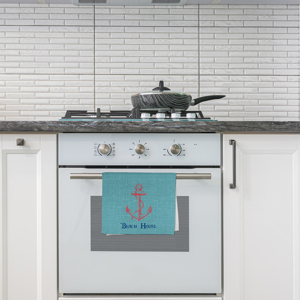 Chic Beach House Kitchen Towel - Poly Cotton - Lifestyle