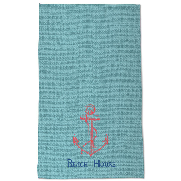 Chic Beach House Kitchen Towel - Poly Cotton - Full Front