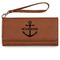 Chic Beach House Ladies Wallet - Leather - Rawhide - Front View