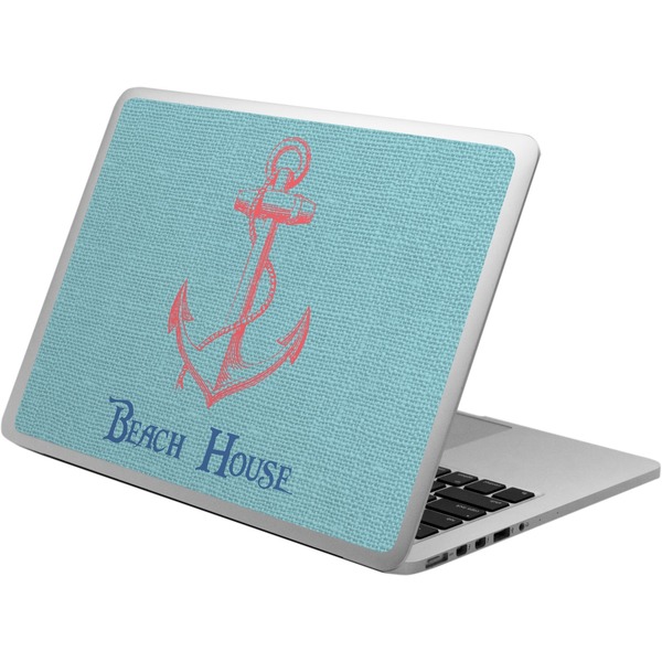 Custom Chic Beach House Laptop Skin - Custom Sized