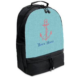 Chic Beach House Backpacks - Black