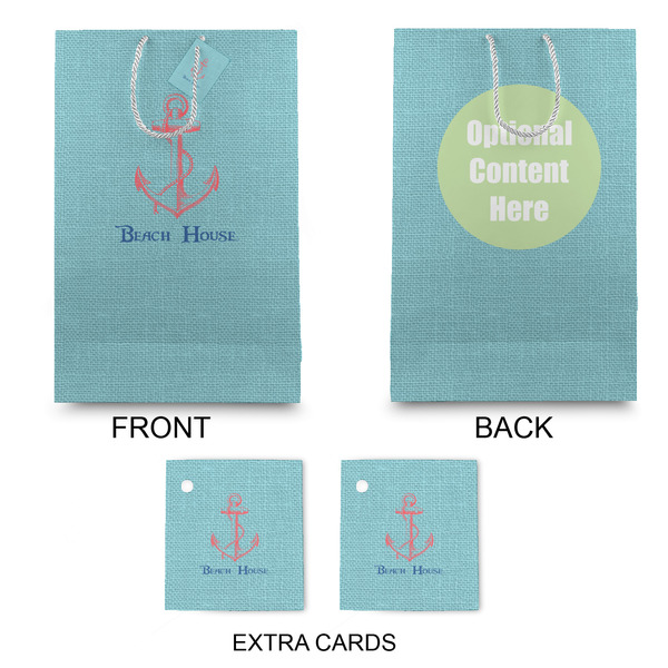 Chic Beach House Large Gift Bag - Approval