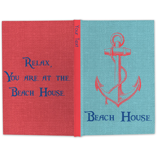 Chic Beach House Large Hard Cover Journal - Apvl