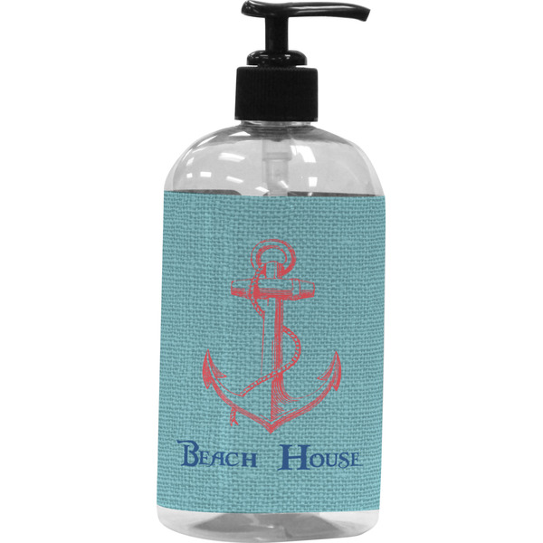 Custom Chic Beach House Plastic Soap / Lotion Dispenser