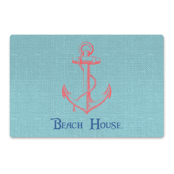 Custom Chic Beach House Large Rectangle Car Magnet