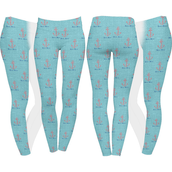 Chic Beach House Leggings Turn Around - Apvl