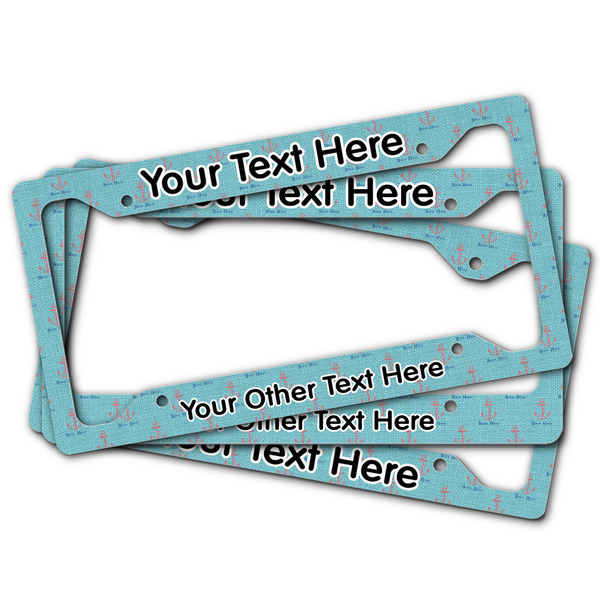 Chic Beach House License Plate Frames - (PARENT MAIN)