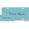 Chic Beach House License Plate (Sizes)