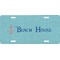 Chic Beach House Front License Plate