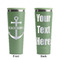 Chic Beach House Light Green RTIC Everyday Tumbler - 28 oz. - Front and Back