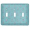 Chic Beach House Light Switch Cover (3 Toggle Plate)