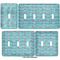 Chic Beach House Light Switch Covers all sizes