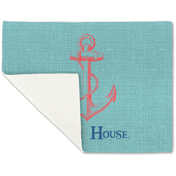 Chic Beach House Linen Placemat - Folded Corner (single side)