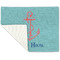 Chic Beach House Linen Placemat - Folded Corner (single side)