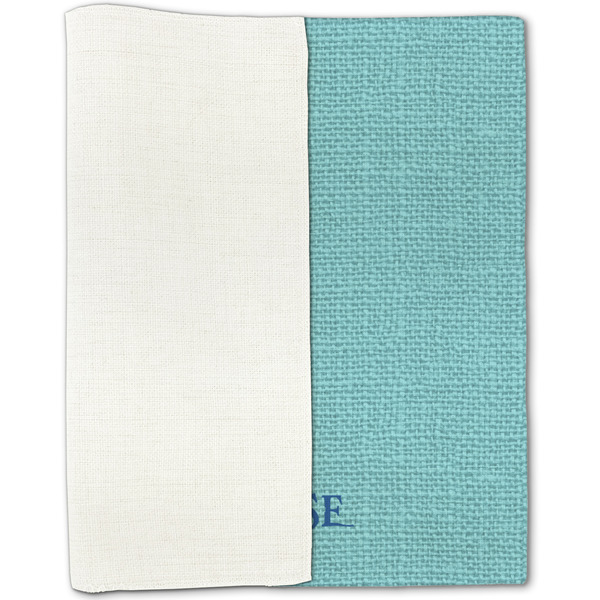 Chic Beach House Linen Placemat - Folded Half