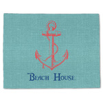 Chic Beach House Single-Sided Linen Placemat - Single