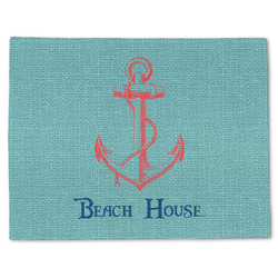 Chic Beach House Single-Sided Linen Placemat - Single