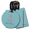Chic Beach House Luggage Tags - 3 Shapes Availabel