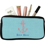 Chic Beach House Makeup / Cosmetic Bag - Small