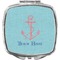 Chic Beach House Compact Makeup Mirror