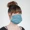 Chic Beach House Mask - Quarter View on Girl