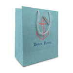 Chic Beach House Medium Gift Bag