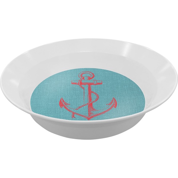 Custom Chic Beach House Melamine Bowl - 12 oz