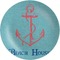 Chic Beach House Melamine Plate (Personalized)
