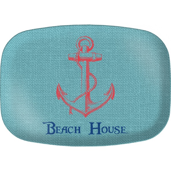 Custom Chic Beach House Melamine Platter