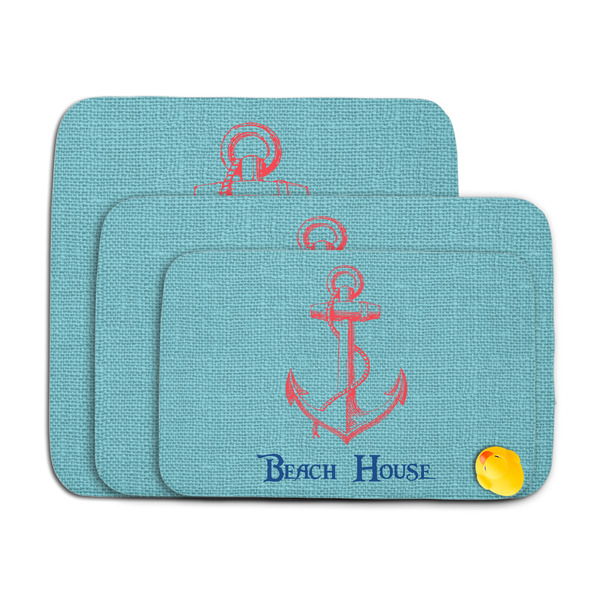 Chic Beach House Memory Foam Bath Mat - MAIN PARENT