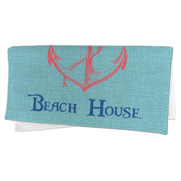 Chic Beach House Microfiber Dish Rag - FOLDED (half)