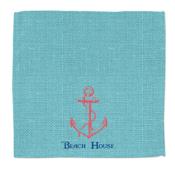 Custom Chic Beach House Microfiber Dish Rag