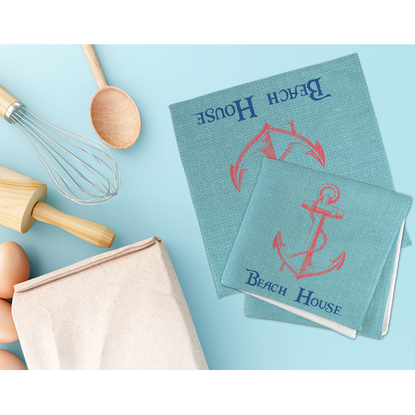 Chic Beach House Microfiber Dish Rag - LIFESTYLE