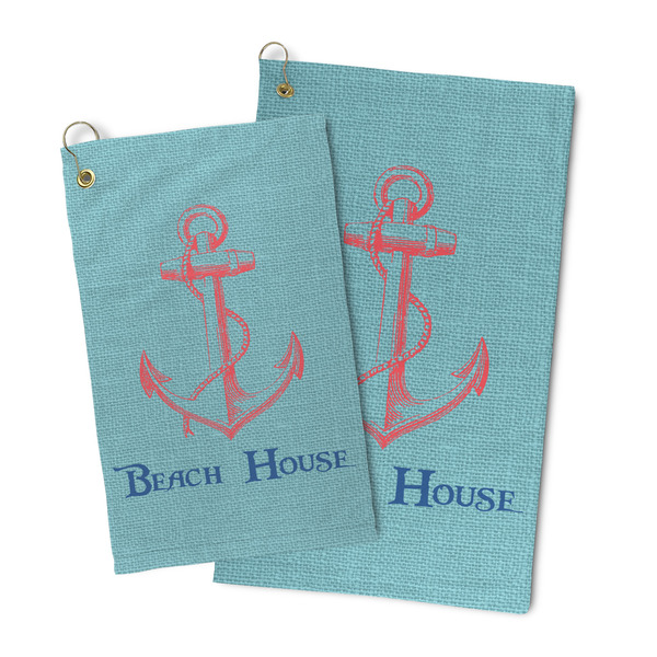 Chic Beach House Microfiber Golf Towel - PARENT/MAIN