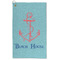 Chic Beach House Microfiber Golf Towels - FRONT