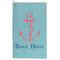Chic Beach House Microfiber Golf Towel - Large