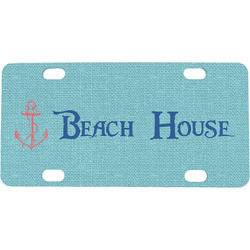 Chic Beach House Mini/Bicycle License Plate