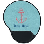Chic Beach House Mouse Pad with Wrist Support